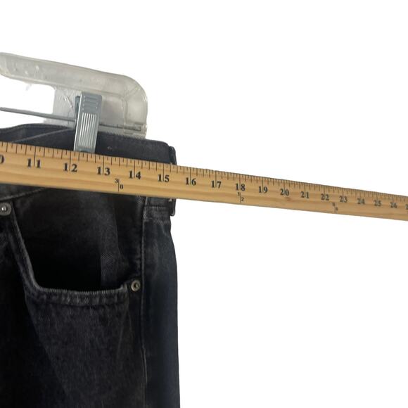 Levi's 505 Men's Size W 34 L 32 Vintage 90s 100%‎ Cotton Black Straight Jeans - Picture 7 of 9